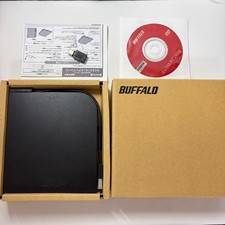 Near Mint - BUFFALO BRUHD-PU3 Portable Blu-ray Drive UHD BD USB 3.0 Black E089 picture