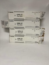4 Open OEM Canon iRA 8085, 8095, 8505, 8285 Black Toners GPR-37, 3764B003AA picture