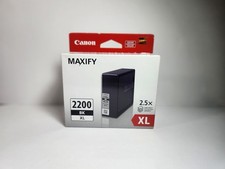 Genuine Canon Maxify PGI-2200 XL BLACK ink Tank Brand New picture
