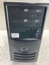 Vintage Retro Black ATX Case Sleeper Build   NO HDD picture