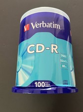 Verbatim 94554 52x CD-R 700MB Capacity Gray 100/Pack picture