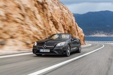 Cars 2016 mercedes benz amg slc43 r172 slc Desk Mat Stitched picture