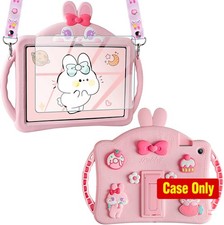 Pink Soft Silicone Case with Handle for Samsung Galaxy Tab A11 Plus 2025 picture