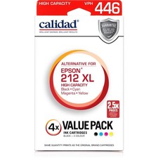 Calidad Alternative For Epson 212 Xl Printer Ink Black and Colour Cartridges 4pk picture