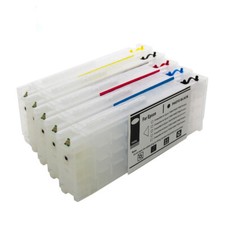 5PC 700ml empty refillable ink cartridge for Epson SC T3000 T5000 T7000 printer picture