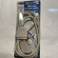 Belkin Pro Series 10 Ft Printer Cable IEEE 1284 DB25 Male Parallel F2A046-10 PC picture