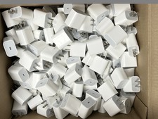 100 Pack Genuine Apple 20W USB-C Fast Charger (A2305) Power Adapter (MHJA3AM/A) picture