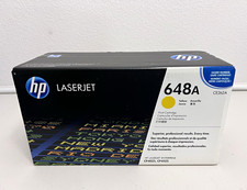 HP 648A CE262A Yellow Genuine Original Laser Printer Cartridge For CP4025 CP4525 picture