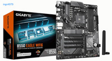 B550 Eagle WiFi6 AM4 ATX Motherboard, DDR4, PCIe 4.0, USB-C, Ryzen 5000 picture