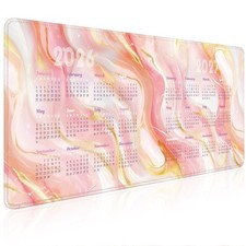 Aoryalps 2026-2027 Two-Year Calendar Desk Pad, 1L x 1W inches, Dark Green  picture
