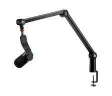 LOGITECH YETICASTER GX BUNDLE GX DYNAMIC MICROPHONE COMPASS BOOM ARM - BLACK picture