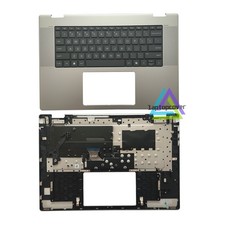 For HP ENVY X360 16-AC 16-AC0013DX 2-in-1 Upper Case Palmrest Keyboard Silver picture