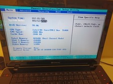 Gateway Model AJ2 15.8in Intel Duo T6400 2.00GHz 4GB Ram No OS/HDD Parts/Repair picture