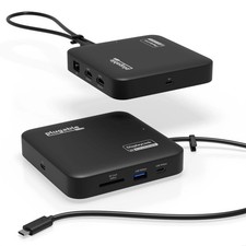 Plugable Technologies USBC-6950PDZ USB-C Dual HDMI Docking Station 7-Port picture