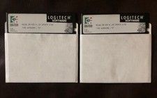 Vintage 1989 Logitech Mouse Driver V.6.0. Update Disk picture