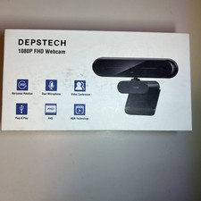 DEPSTECH 1080 FHD Webcam with Dual Microphone. USB 30 FPS Web Camera Model DW10 picture