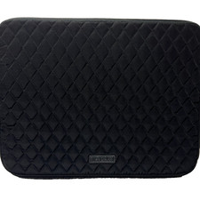 NWT  VERA BRADLEY LAPTOP SLEEVE BLACK-15785-081 Retail 75.00 picture