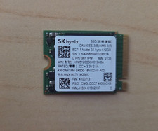 SK Hynix 512GB NVMe PCIe M2 2230 SSD BC711 30mm HFM512GD3GX013N picture