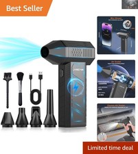 3-Speed Adjustable Compressed Air Duster - Eco-Friendly Cleaning for Electronics picture