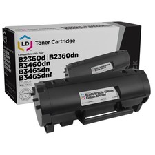 BLACK 331-9805 Toner High Yield for Dell B2360D B2360DN B3460DN B3465DN B3465DNF picture