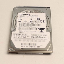 493445-001 Toshiba Hard Drive 400Gb 2.5 5400Rpm Sata 