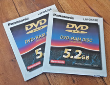 2 x Panasonic DVD-RAM Disc 5.2GB LM-DA52E picture