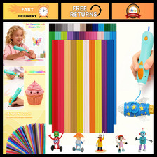 320Pcs 32 Colors 2.5mm Low Temp 3D Pen Filament Refill | Safe & Easy to Use picture