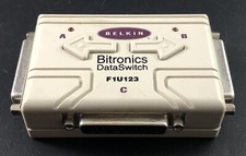 Belkin Bitronics DataSwitch F1U123 Parallel D-25 Connections Al.3 picture
