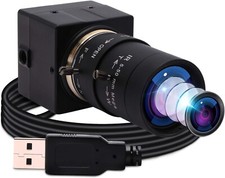 ELP 8 million pixel webcam 5-50mm manual variable focus lens HD image quality 8M picture