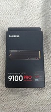 SAMSUNG 9100 PRO 4TB PCIe 5.0 w/HEATSINK NVMe (MZ-VAP4T0CW) SEALED NEW picture