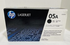 Genuine HP 05A CE505A Black Laser Jet Toner Cartridge OEM New Sealed Box picture