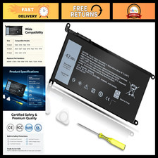 High-Capacity Laptop Battery Replacement for Inspiron 13 15 17 Series | 11.4V 42 picture
