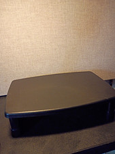Black Fixed Monitor Stand Riser Platform for 1 Monitor, Universal, 18 x 11 in picture