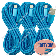 USB Fast Charging Cable 10Ft For Apple iPhone 14 13 12 11 8 7 6 5 X Charger Cord picture
