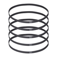 350mm GT-2 Timing Belt 5pcs 6mm Width 2mm Pitch 3D Printing Closed Loop Black picture