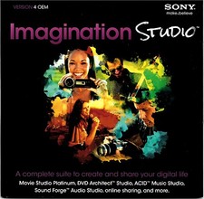 Sony Imagination Studio 4 - Brand New - Sealed DVD picture