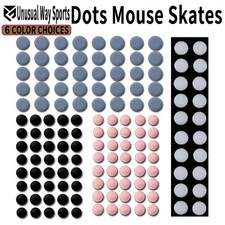 UnusualWaySports PTFE Mouse Feet Skates Round Dots Anti-Collapse Grip picture