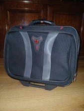 Black SwissGear Granada Wheeled Laptop Case 17 Inch Compatible with 17