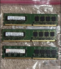 Hynix 1GB DDR2 RAM modules 3 for the price of one picture