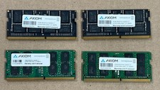 LOT OF 4 AXIOM 16GB 2Rx8 PC4-19200S-17 2Gx64 DDR4-2400 1.2V 260PIN MEMORY RAM. picture