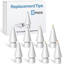 Replacement Tips for Apple Pencil Accessories - 8 Pack Mix Replacement Pencil Ti picture