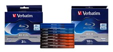 lot of 22 blank Blu-rays Verbatim, TDX, Memorex, BD-R, BD-R DL, BD-RE NEW picture