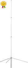 2M 70Cm Dual Band Base Station Antenna 200W High Gain Fiberglass 5 5 8 5Dbi picture