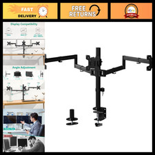 Adjustable Triple Monitor Mount for 13-27