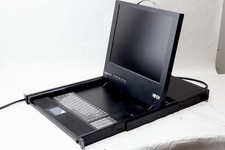 Tripp Lite B021-000-17 1U Rackmount 17in LCD Console Keyboard Touchpad Black picture