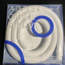 AGPTEK Flexible Cable Management Sleeve, White - Flame Retardant picture