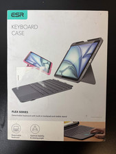 ESR Flex Series for iPad (A16) 11th/10th Gen Case with Keyboard Ultra-Light Pink picture