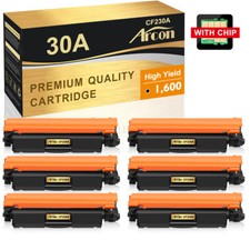 6PK Toner Compatible with HP CF230A 30A LaserJet Pro M203dw MFP M227fdn M227fdw picture