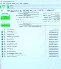KXG60ZNV256G Toshiba 256GB M.2 22x80 NVMe PCIE Internal Solid State Drive picture