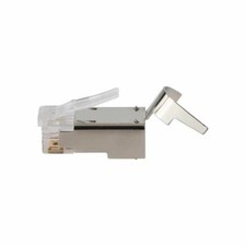 Klein Tools VDV826-754 Pass-Thru Modular Data Plug, RJ45-CAT6A,100-Pack picture